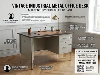Metal Desk, View more
