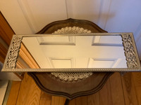 Vintage Ornate Four Footed Dresser Mirror