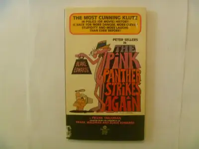 THE PINK PANTHER Strikes Again - 1976 Paperback by Frank Waldman, View more
