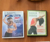 2 DVD Pour vivre Danse et brûle + Dansez pour perdre du poids