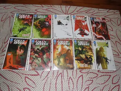THIS IS FOR GREEN ARROW #22- 31 FROM DC COMICS. ALL FIRST PRINT COMIC BOOKS ARE IN NEAR MINT CONDITI...