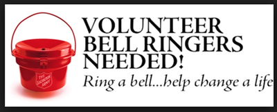Christmas Kettle Volunteers Needed-Salvation Army, View more