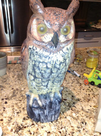 Vintage Blow Mold Owl for sale