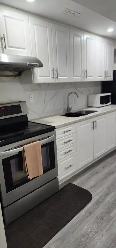 One spacious furnished room available in shared 2-bedroom legal basement apartment near Mt Pleasant...