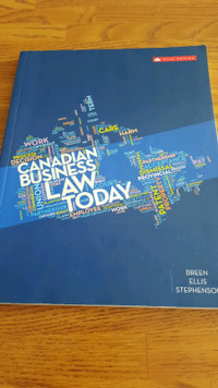 Canadian Business Law Today(1st Edition)