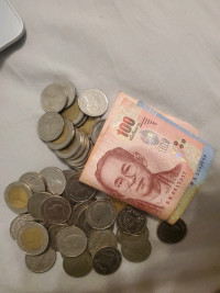 Thailand coin lot monnaie