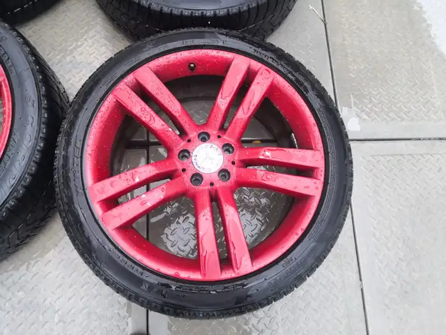 Benz oem 20" rims  5*112mm 66.6mm in Tires & Rims in City of Toronto - Image 3