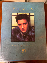 Elvis-A Tribute to his Life Hardcover Book