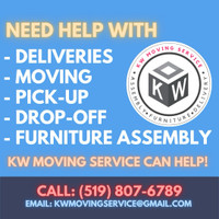 Delivery, Moving, Pick-up, Drop-off & Furniture Assembly