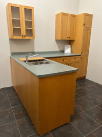 Kitchen Display Solid Maple Complete With Many Features