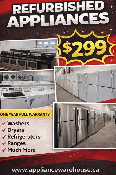 REFURBISHED WASHER AND DRYER BLOWOUT SALE $299 EACH!!, View more