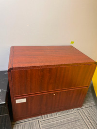 Wooden Filing Cabinet - Office clean up, Office sale