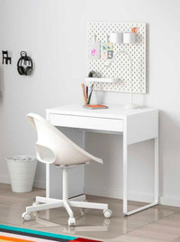 Ikea Desk and Swivel Chair