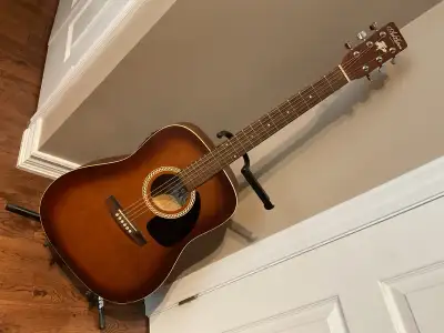 Guitar is in excellent condition New strings installed. Has Fishman Electric. Case included