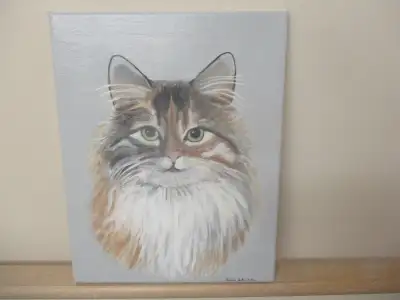 I PAINT PETS IN ACRYLIC ON CANVAS, View more