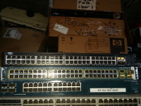 Cisco Catalyst WS-C3560-48PS POE 48P PoE Switch with Rack Ears l