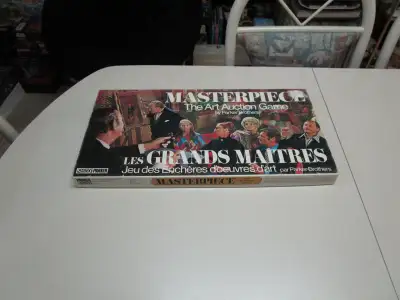 Masterpiece The Art Auction Board Game Parker Brothers 1970, View more