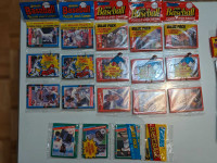 Various donruss baseball rack packs