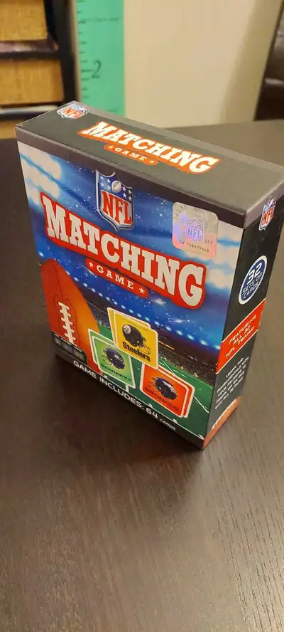 New/sealed NFL Matching game $10 each, View more