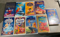 VHS Disney Tapes