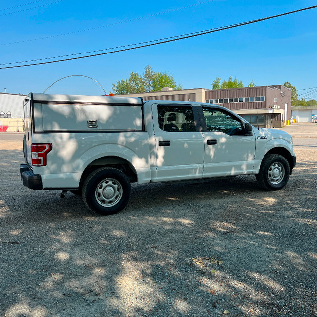 2018 FORD F150 CREW CAB  4x4 WITH CANOPY, 57,000 Kms. in Cars & Trucks in Prince George - Image 3