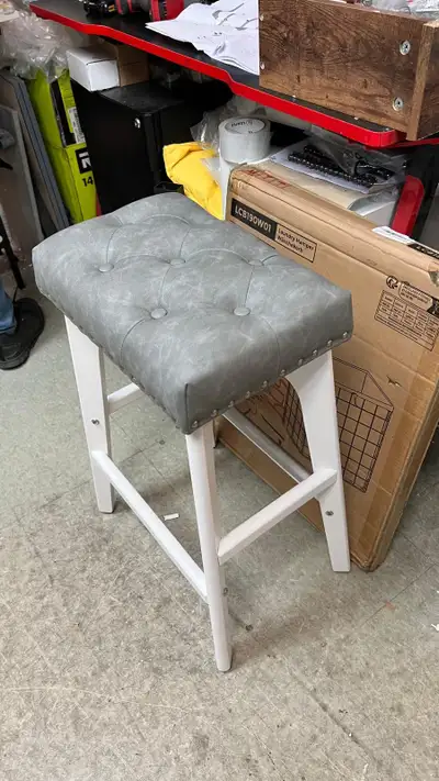 nice grey bar stool, View more