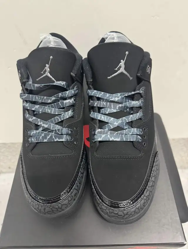 Jordan 3 Retro Black Cement  in Men's Shoes in City of Toronto - Image 3