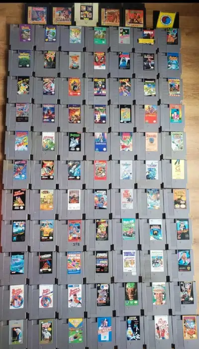 Dozens of NES Nintendo Entertainment System games, View more