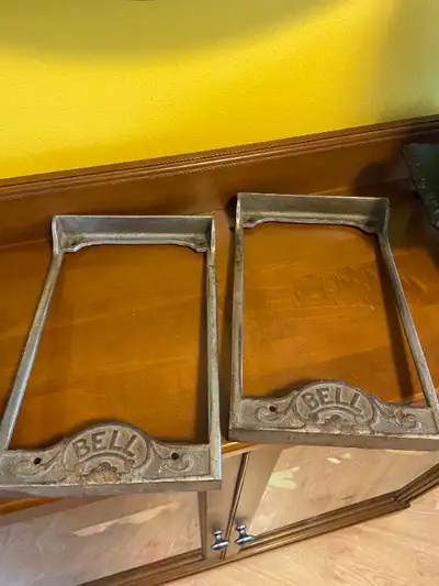 Two Antique Organ Pedals Bell Organ Company Cast Iron Pedals, View more