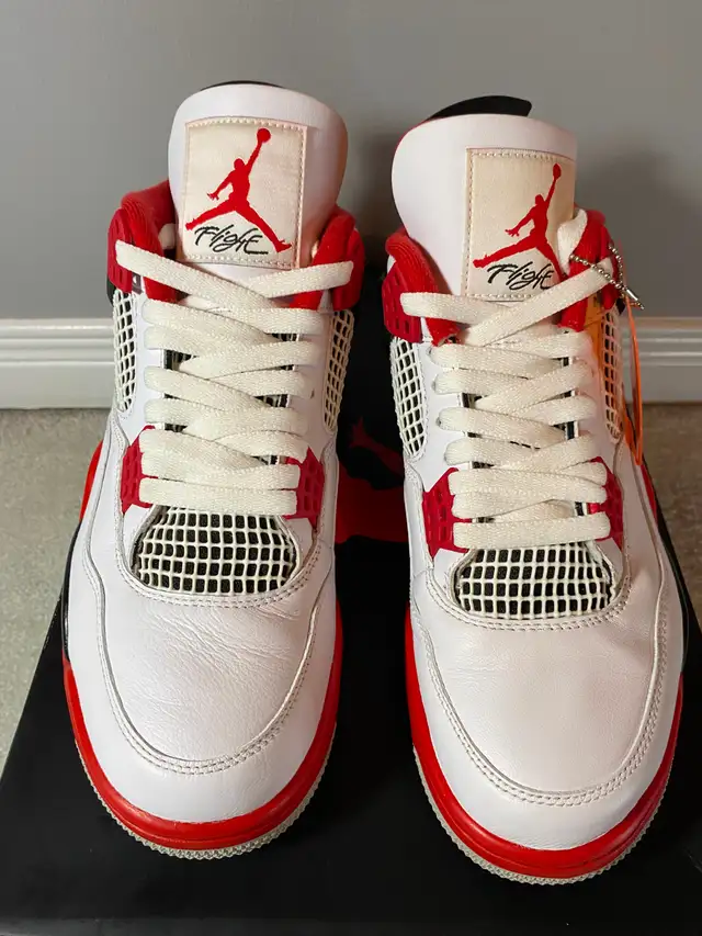 Jordan 4 Fire Red 2020 -  multiple sizes in Men's Shoes in Mississauga / Peel Region - Image 5
