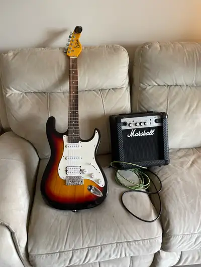 Electric Guitar and Amp , View more