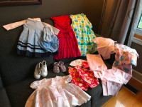 Assorted baby and toddler clothes