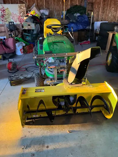 john deere snow blower, View more
