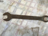 1/2" box end wrench made in West Germany, drop forged, vintage