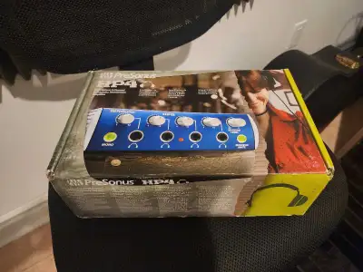  PreSonus HP4 4-Channel Headphone Distribution Amp – Like, View more