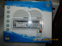 Dual MXCP66 AM/FM Radio Receiver Marine Stereo system   New in b