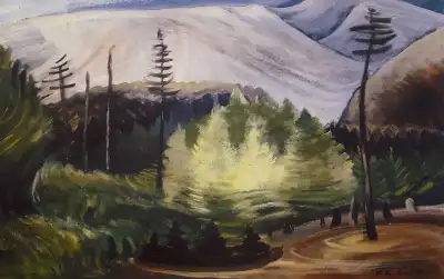 Limited Edition Emily Carr ”New Growth”, View more