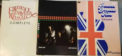 Guitar Music Books  CCR - The Beatles - Queen, View more