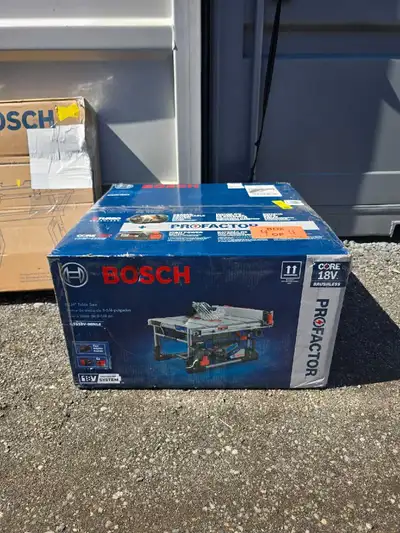 Bosch Profactor 18V 8-1/4 Portable Table Saw Kit with 8 amp batt, View more