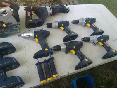 7 Mastercraft 18V Power X Change Cordless Tools, View more