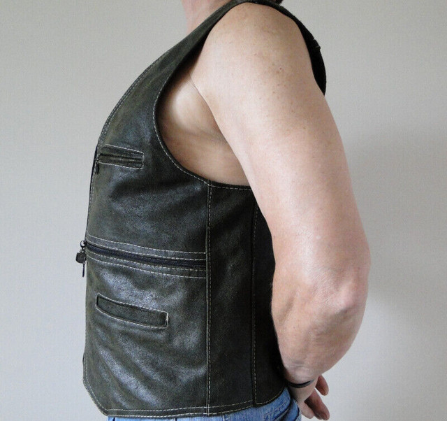 Leather vest in Men's in Peterborough - Image 3