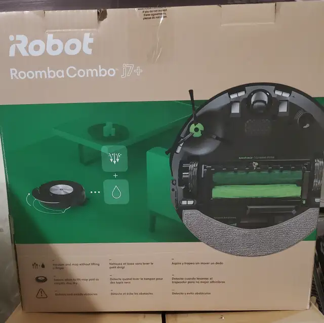 iRobot Roomba Combo j7+ – NEUF, scellé – Acheté chez Canadian Ti in Vacuums in Québec City - Image 2