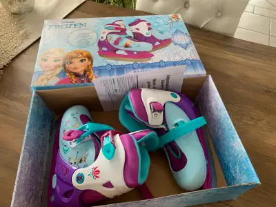 Patins enfants avec tuteur support apprentissage., View more