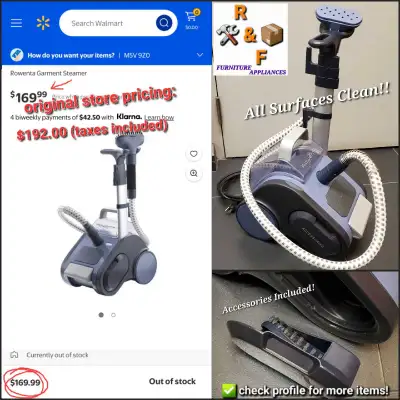 ✴️ Rowenta Garment Steamer, View more