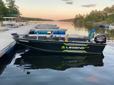 Selling our ‘almost new’ 2019 Legend 16’ XTE SC Sport Pleasure Craft Premium Package, also includes...