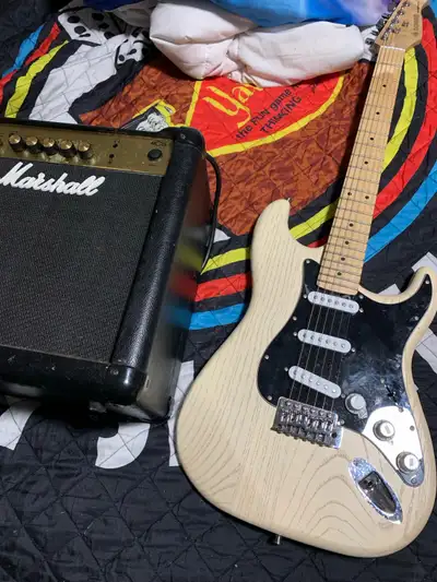amplifier & guitar, View more