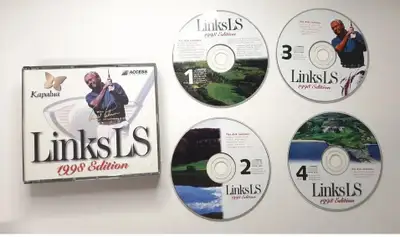 Like New Links LS 1998 Edition PC 4 CD-ROMs $19, View more
