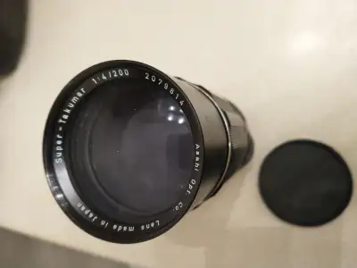 Pentax Super Takumar 200mm f4 lens, View more