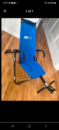 Ab chair  excercise ball