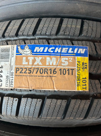 225/70/16 TWO NEW TIRES MICHELIN
